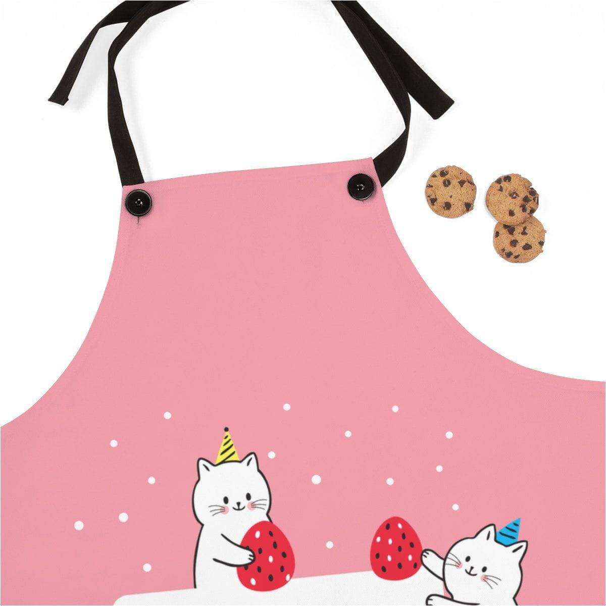 Sweet Kitties' Strawberry Apron