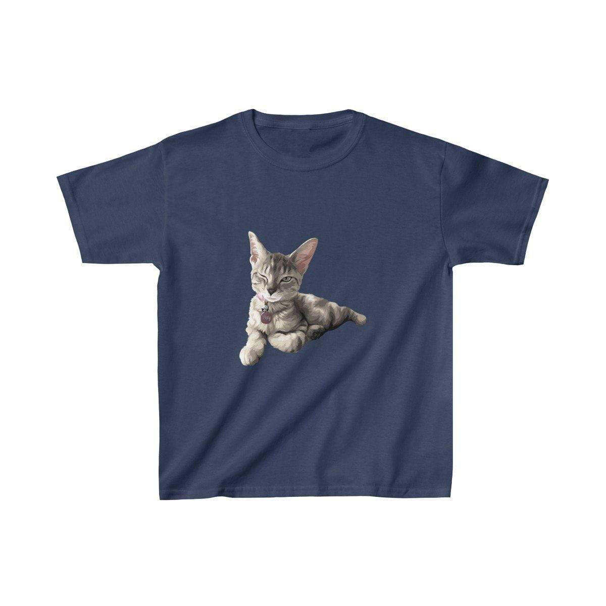 Pet T shirt Custom Kids Art Your Cat