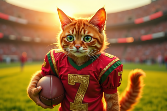 The Football Player (Red)