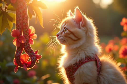 How to Safely Introduce Your Cat to a Harness