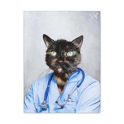 Cat as a Nurse Artwork