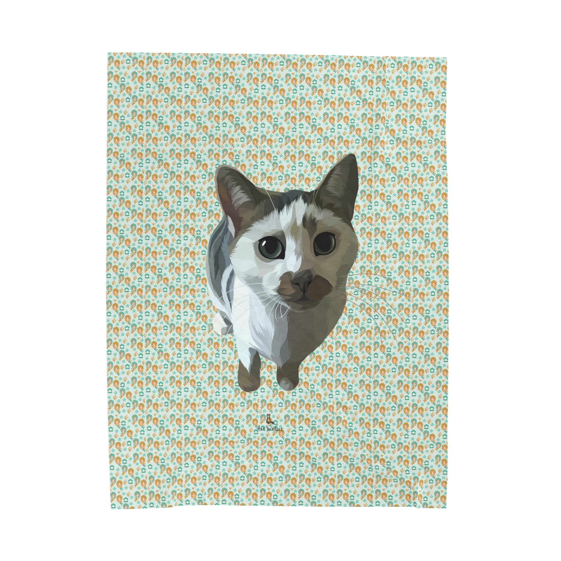 Custom Print Your Cat Blanket – Meowingtons