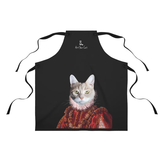 Custom Baroness Style Pet Portrait Apron