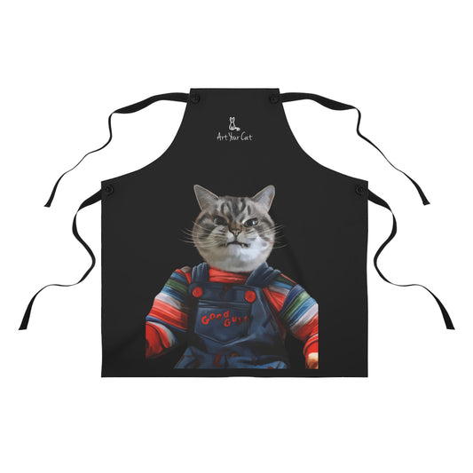 Custom Chucky Pet Portrait Baking Apron