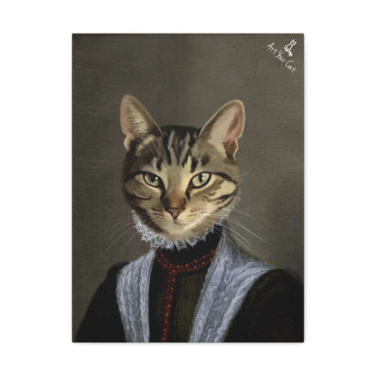 Custom Duchess Cat Canvas Art