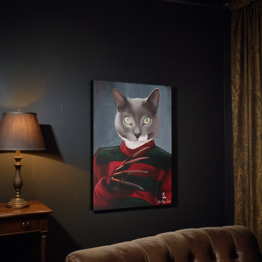 Custom Krueger Cat Portrait