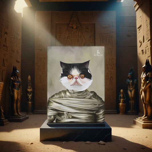 Custom Mummy Cat Portrait