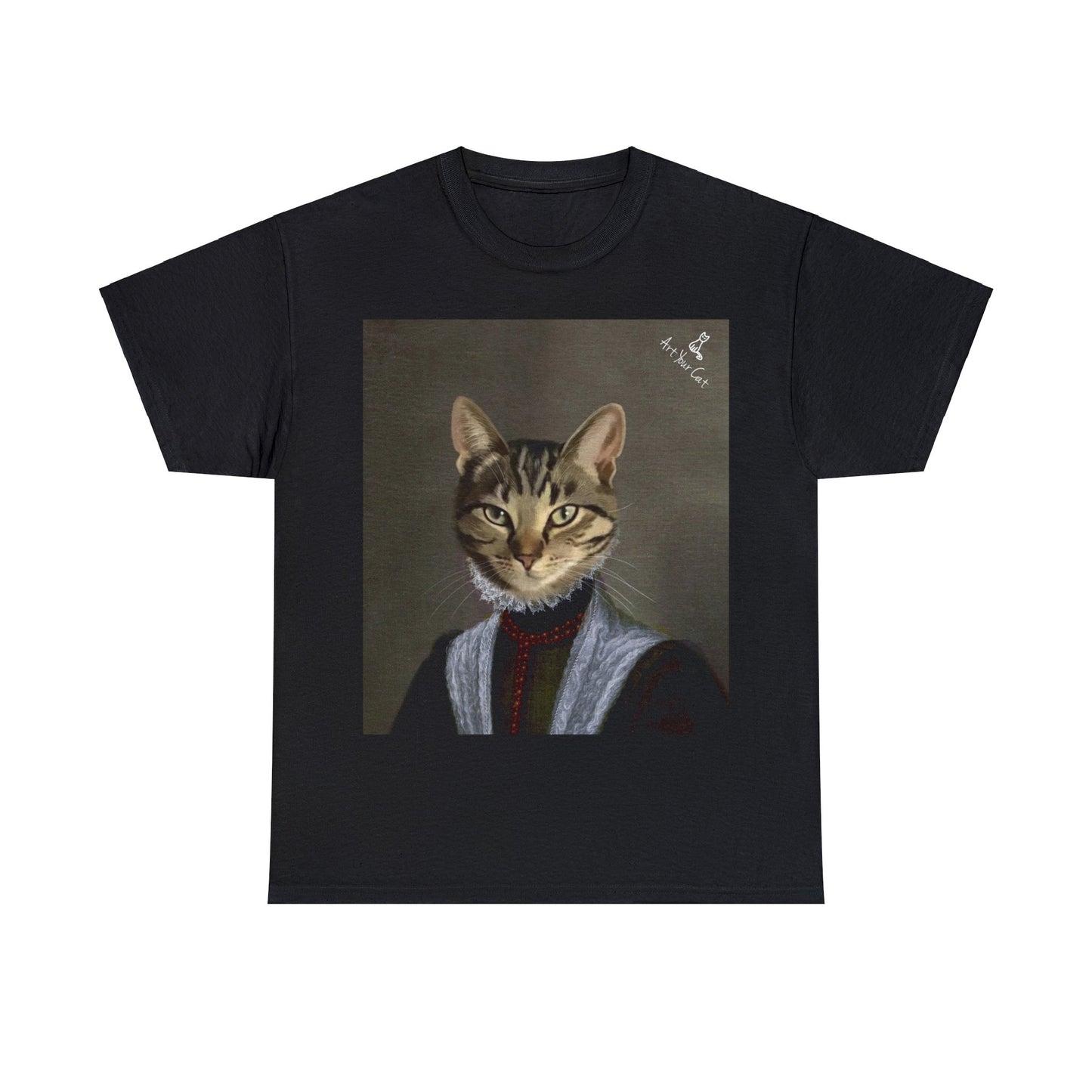 Custom Royal Duchess pet portrait t-shirt