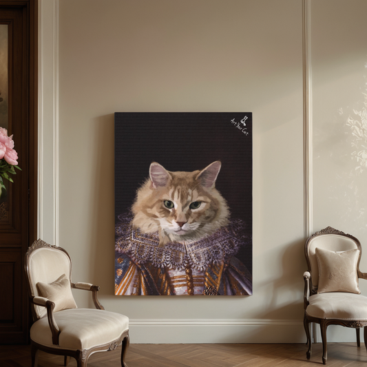 Custom 'The Matriarch' Cat Portrait