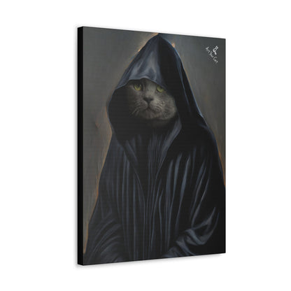 Custom cat artwork on premium canvas