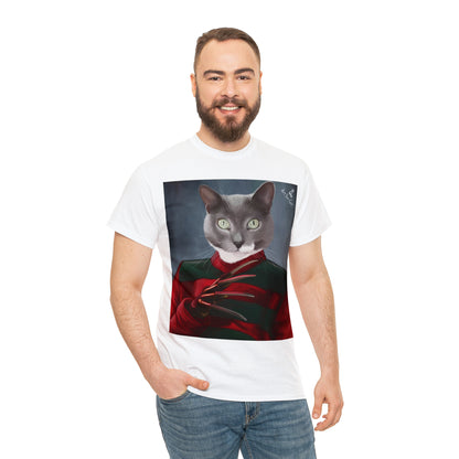 Custom cat shirt for Freddy Krueger fans