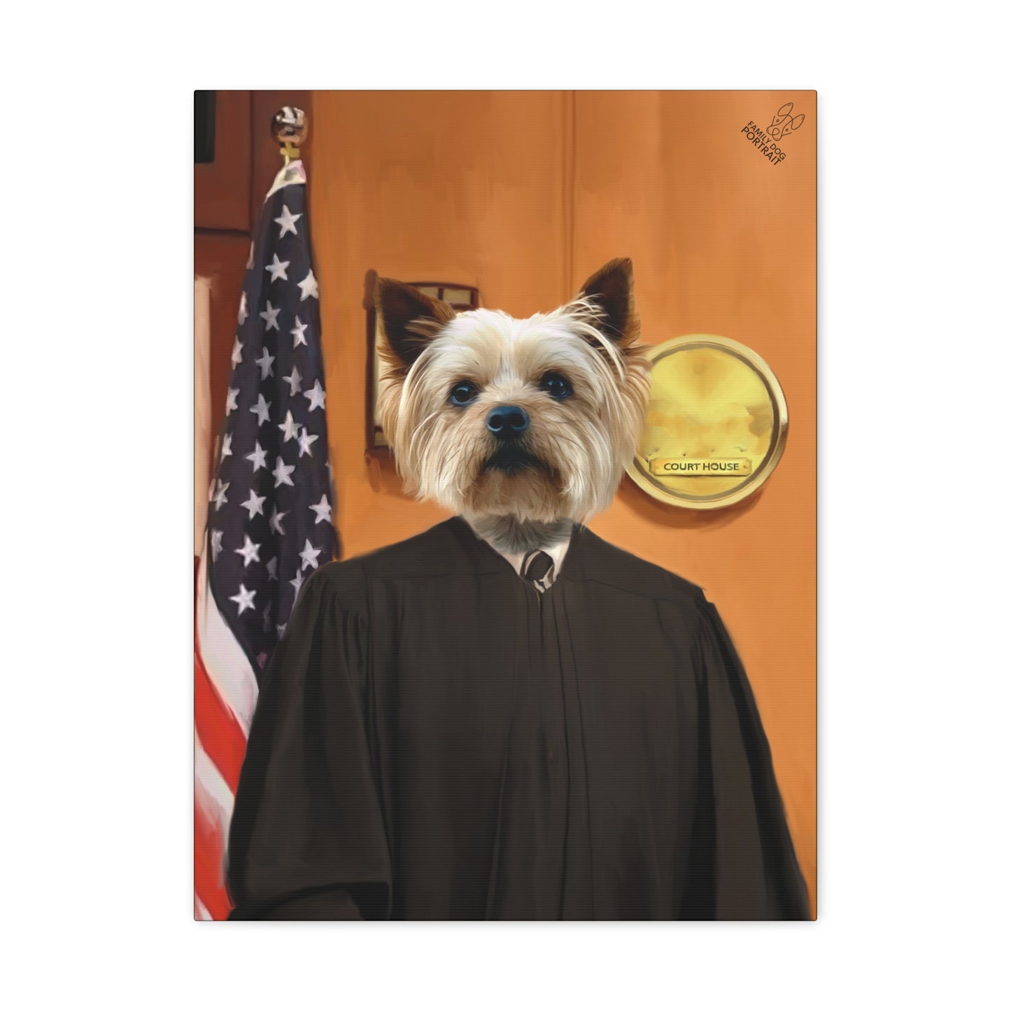 Dog Portrait - The Judge