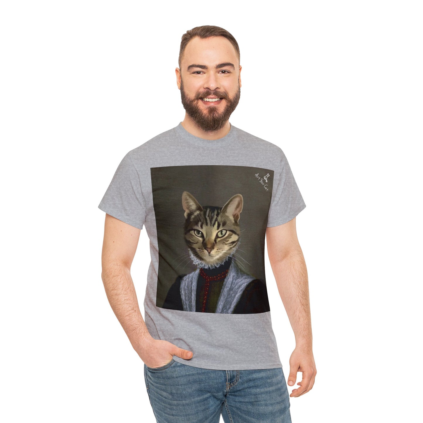 Elegant Royal Duchess pet portrait t-shirt