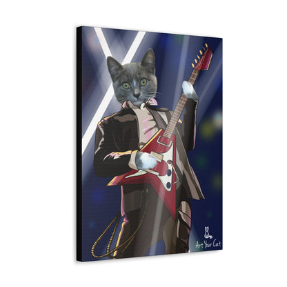 Feline Guitarist Artwork