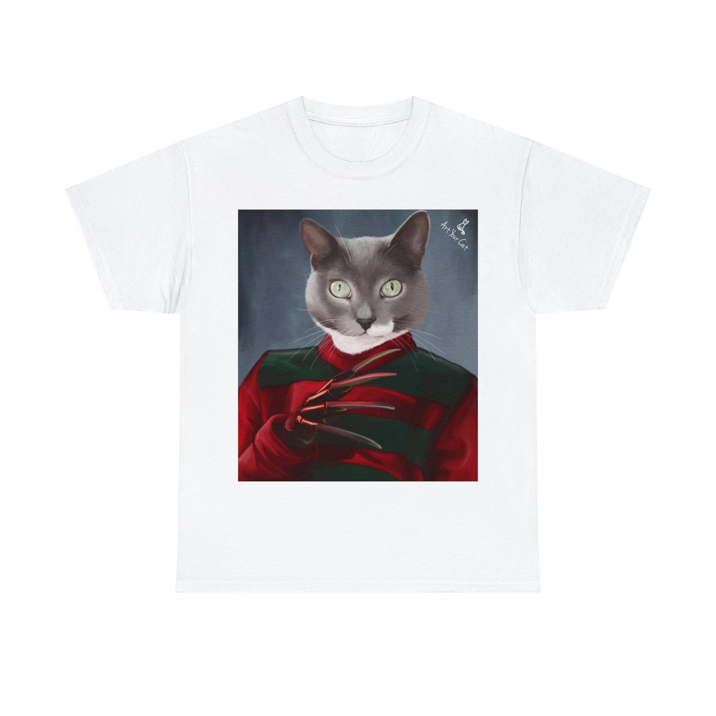 Freddy Krueger cat fan shirt