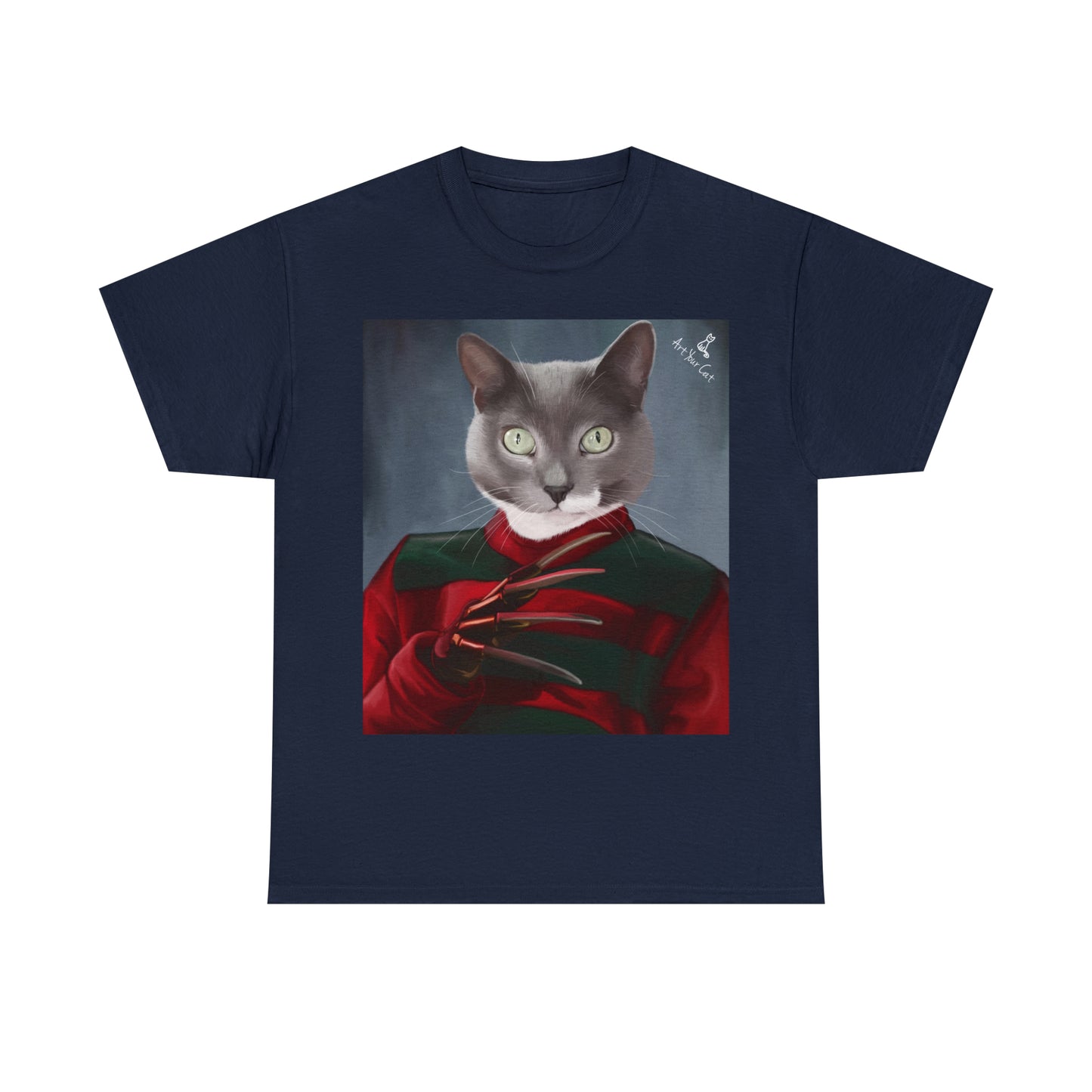 Freddy Krueger cat shirt for fans