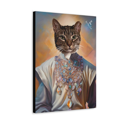 Magical Geomancer Cat Painting