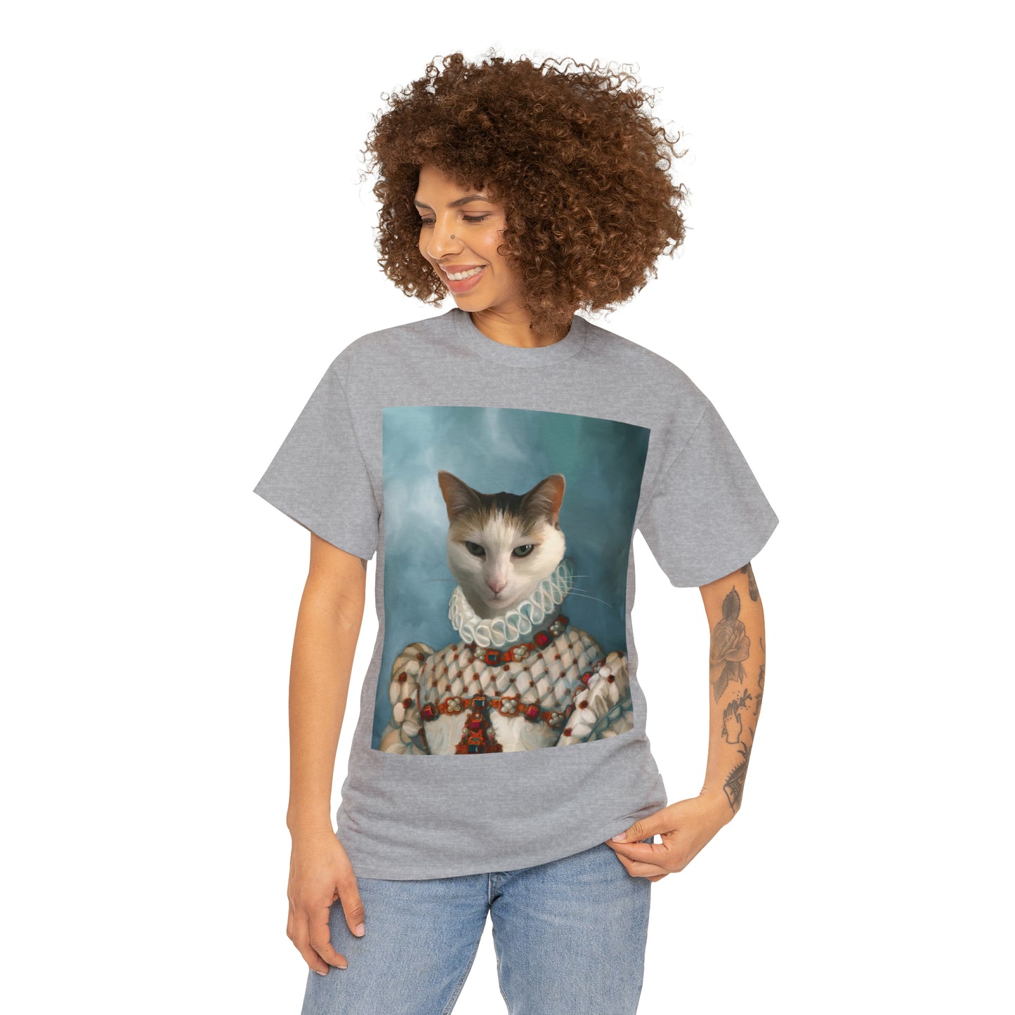 Majestic Cat Portrait Shirt