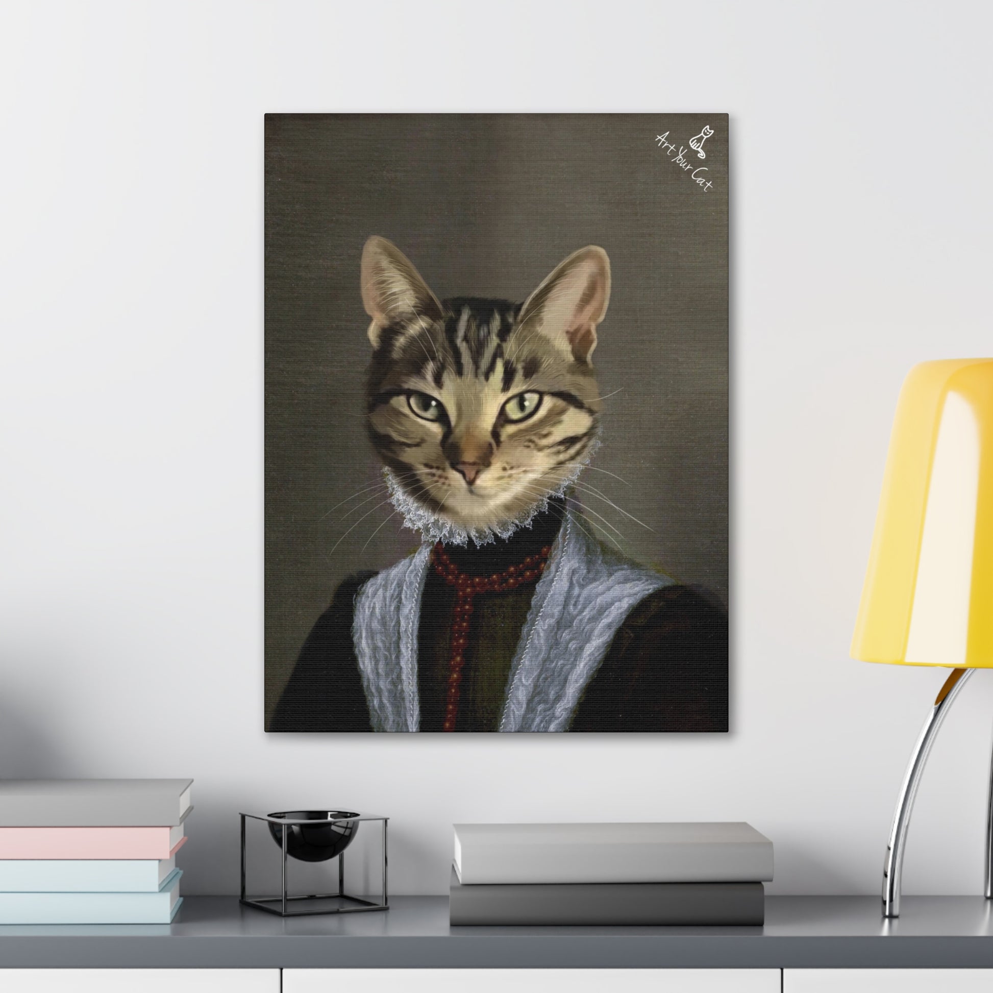 Majestic Duchess Cat Artwork for Home Decor
