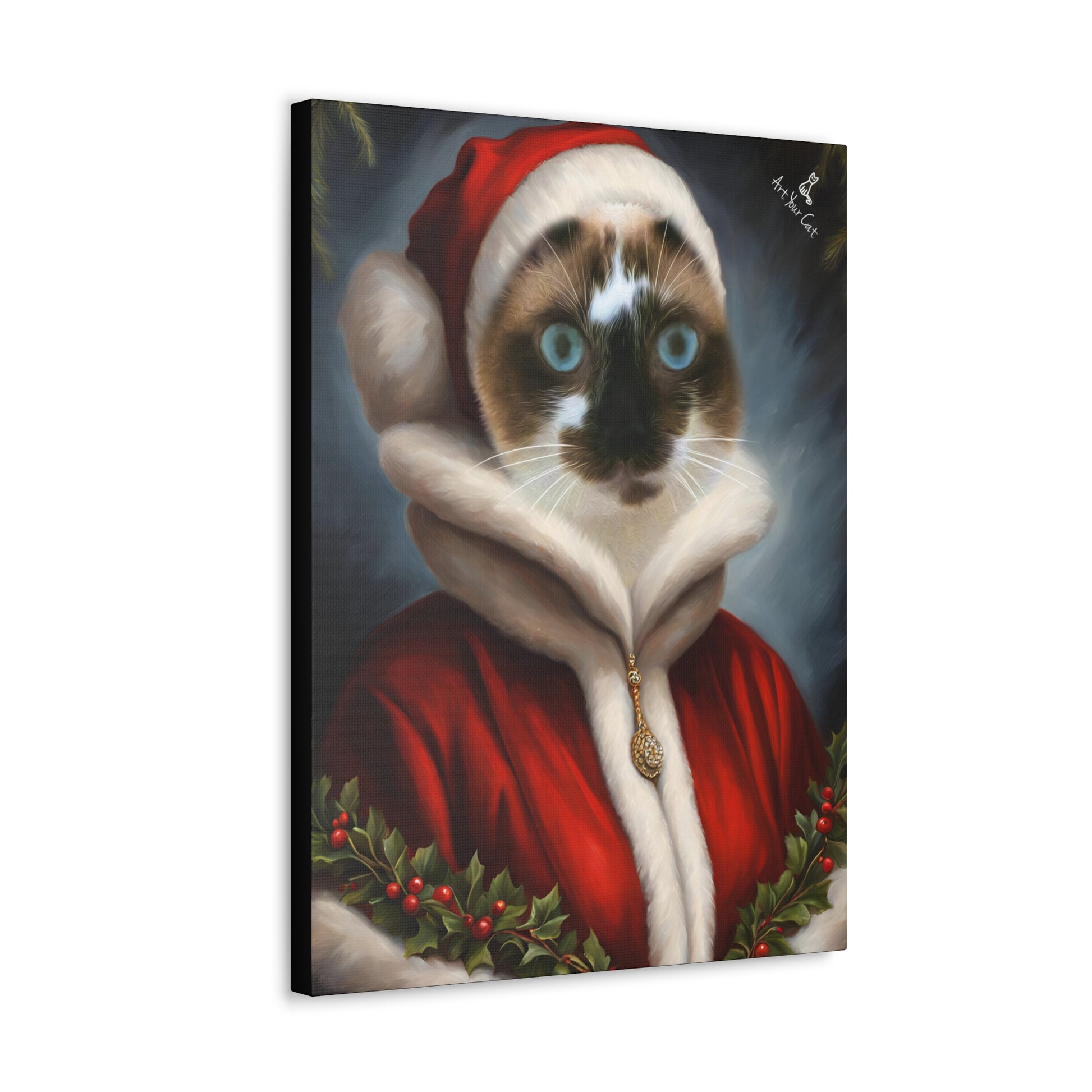 Mrs._Claus_-_Custom_Cat_Portrait_-_Side