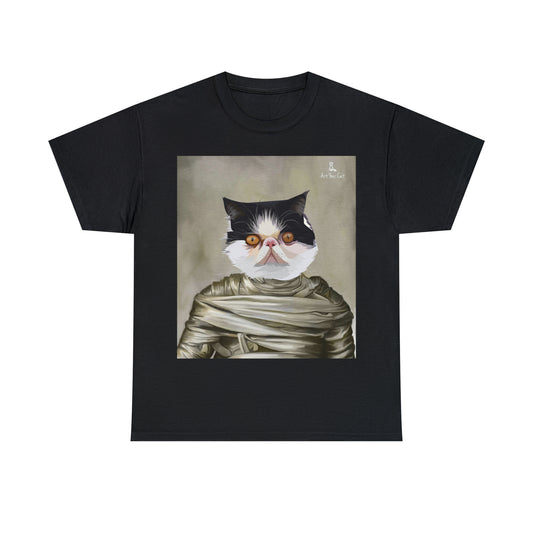 Mummy Cat Print T-shirt