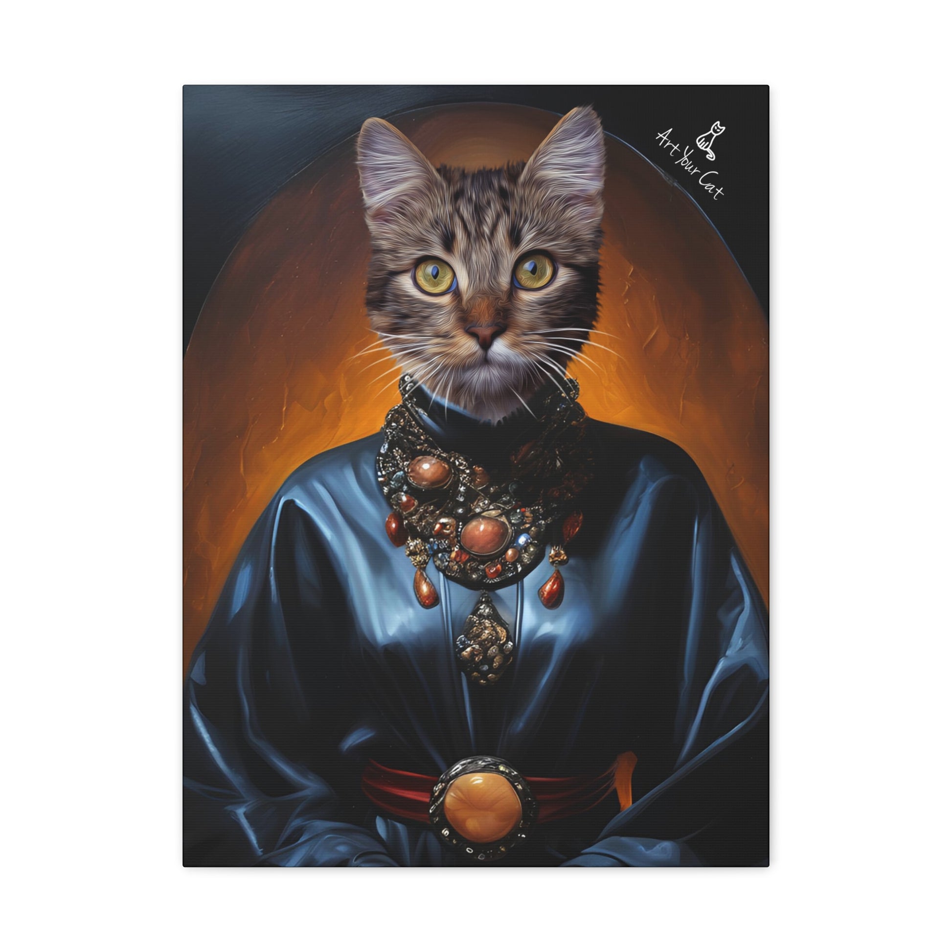 Mystical Cat Artwork Featuring a Void Walker Design
