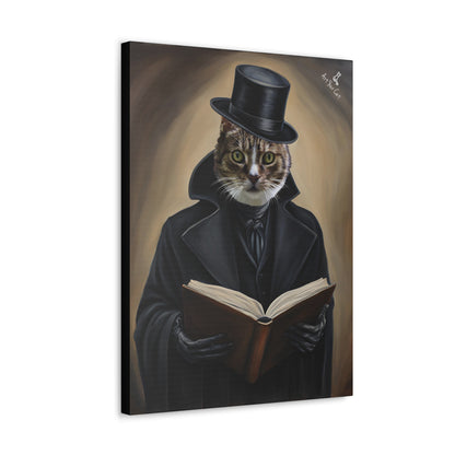 Personalized Boogeyman Feline Portrait