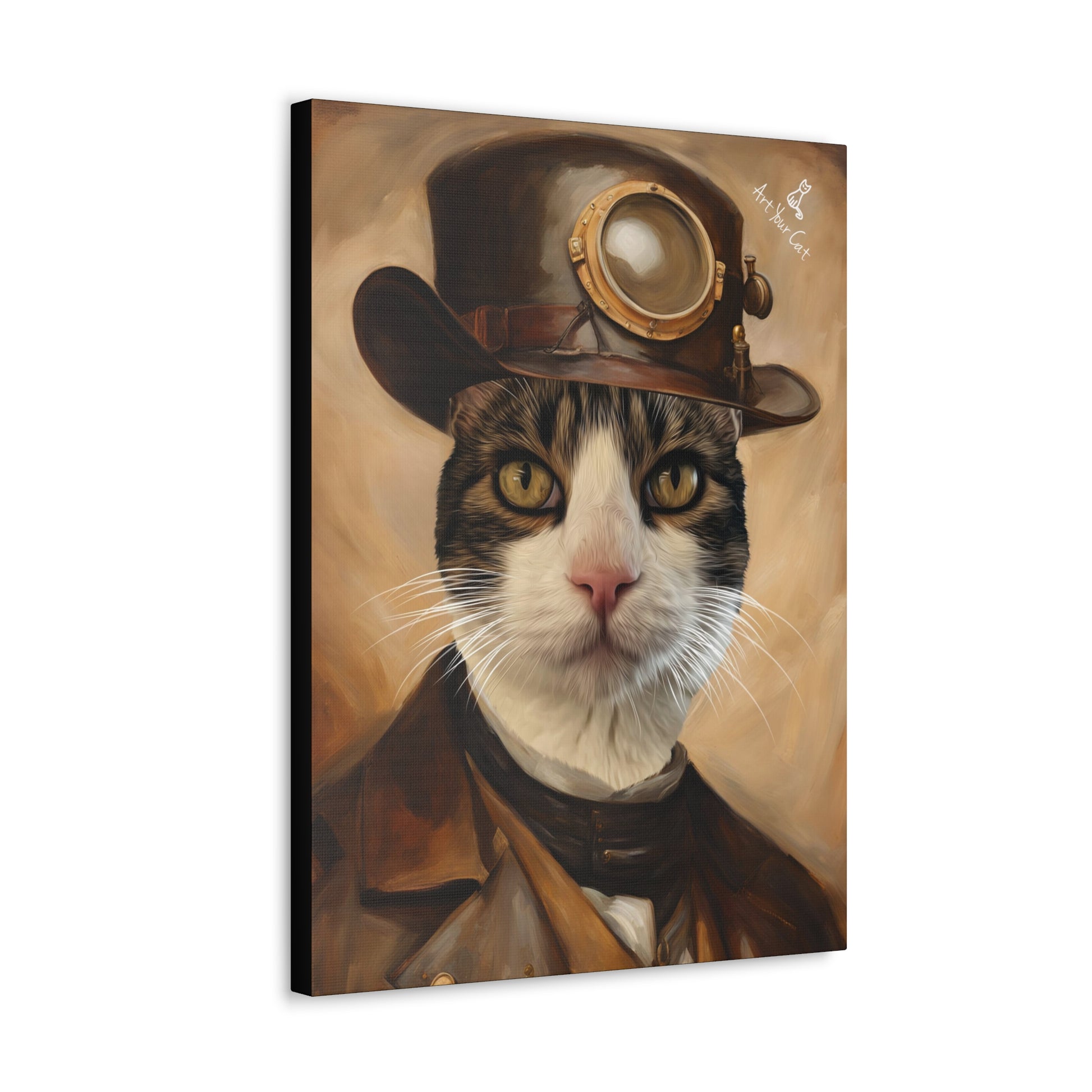 Personalized Cat Explorer Canvas