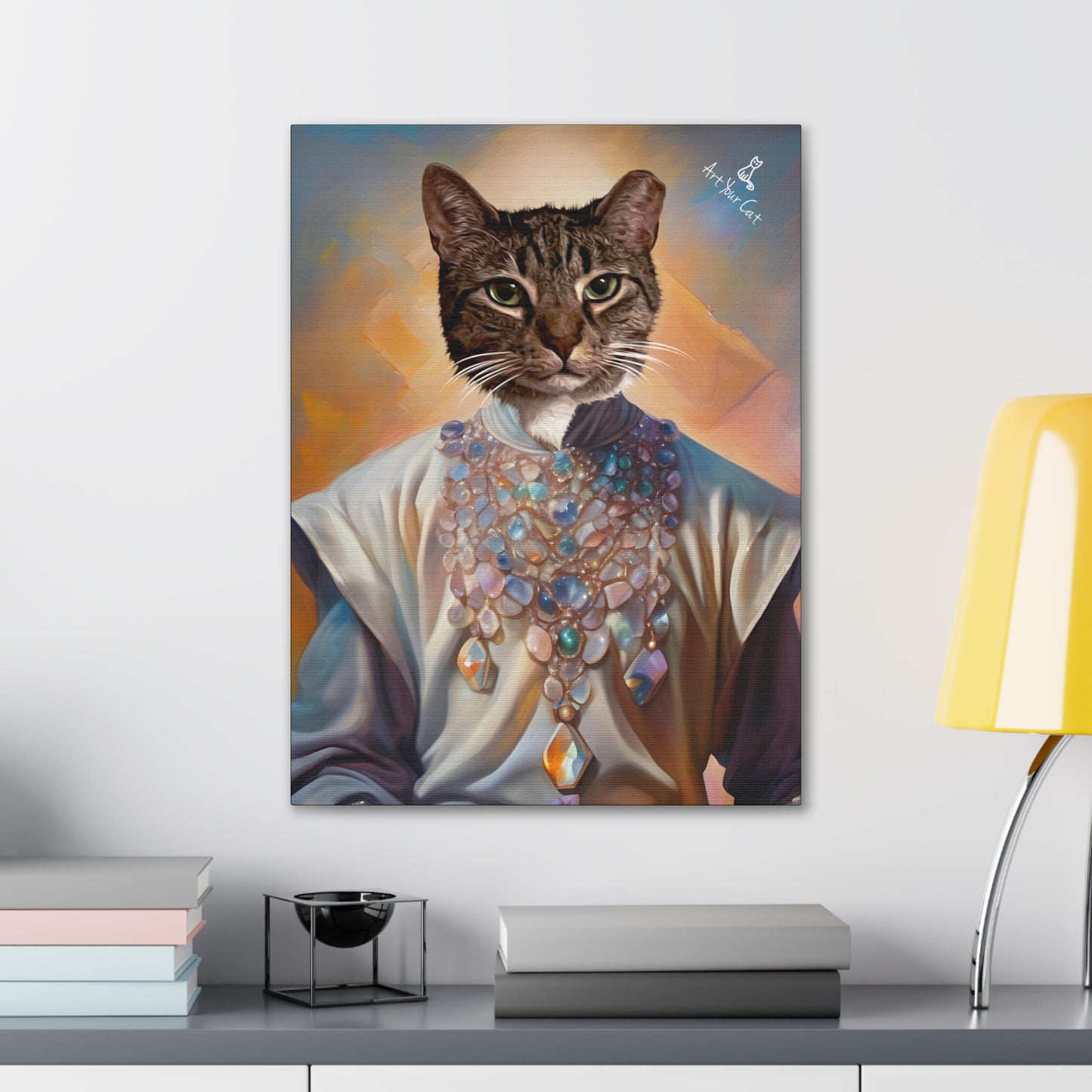 Personalized Cat Geomancer Art