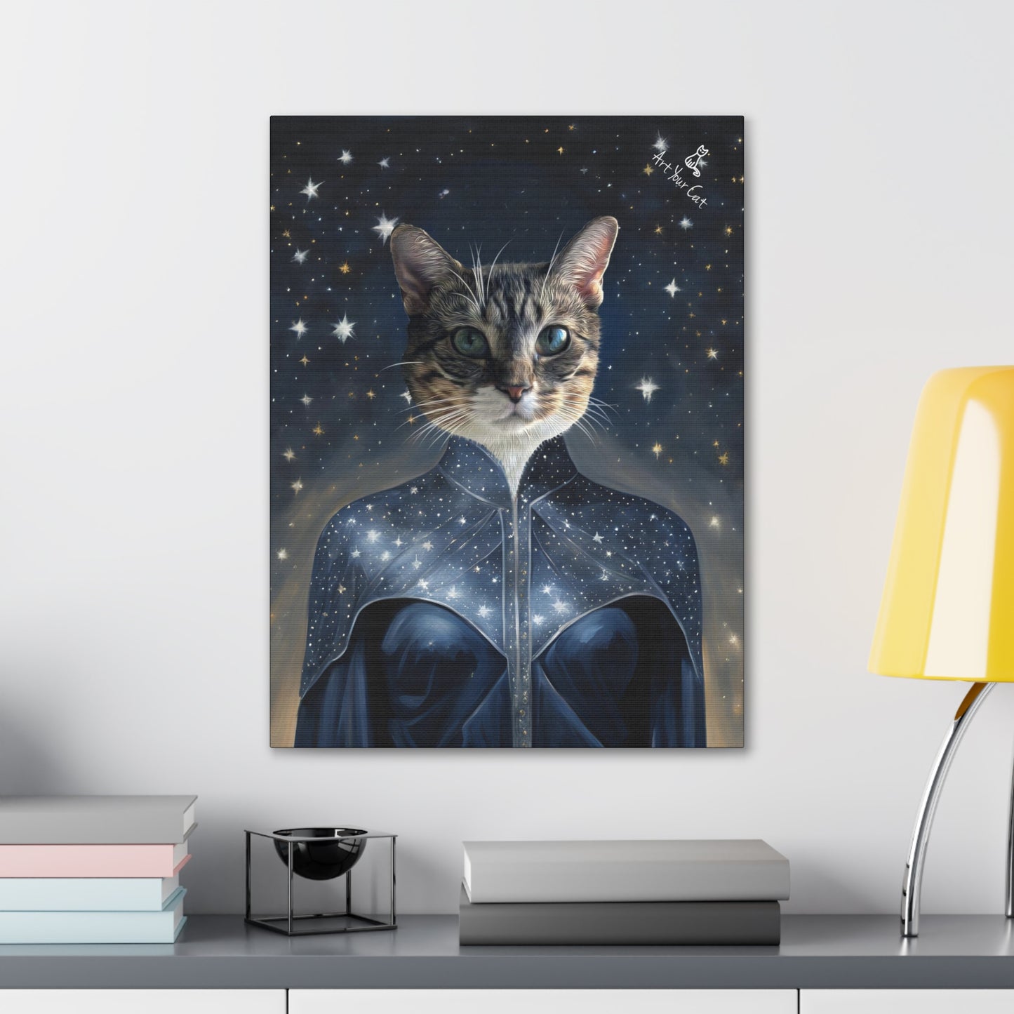 Personalized Cat Scout Portrait (Female)