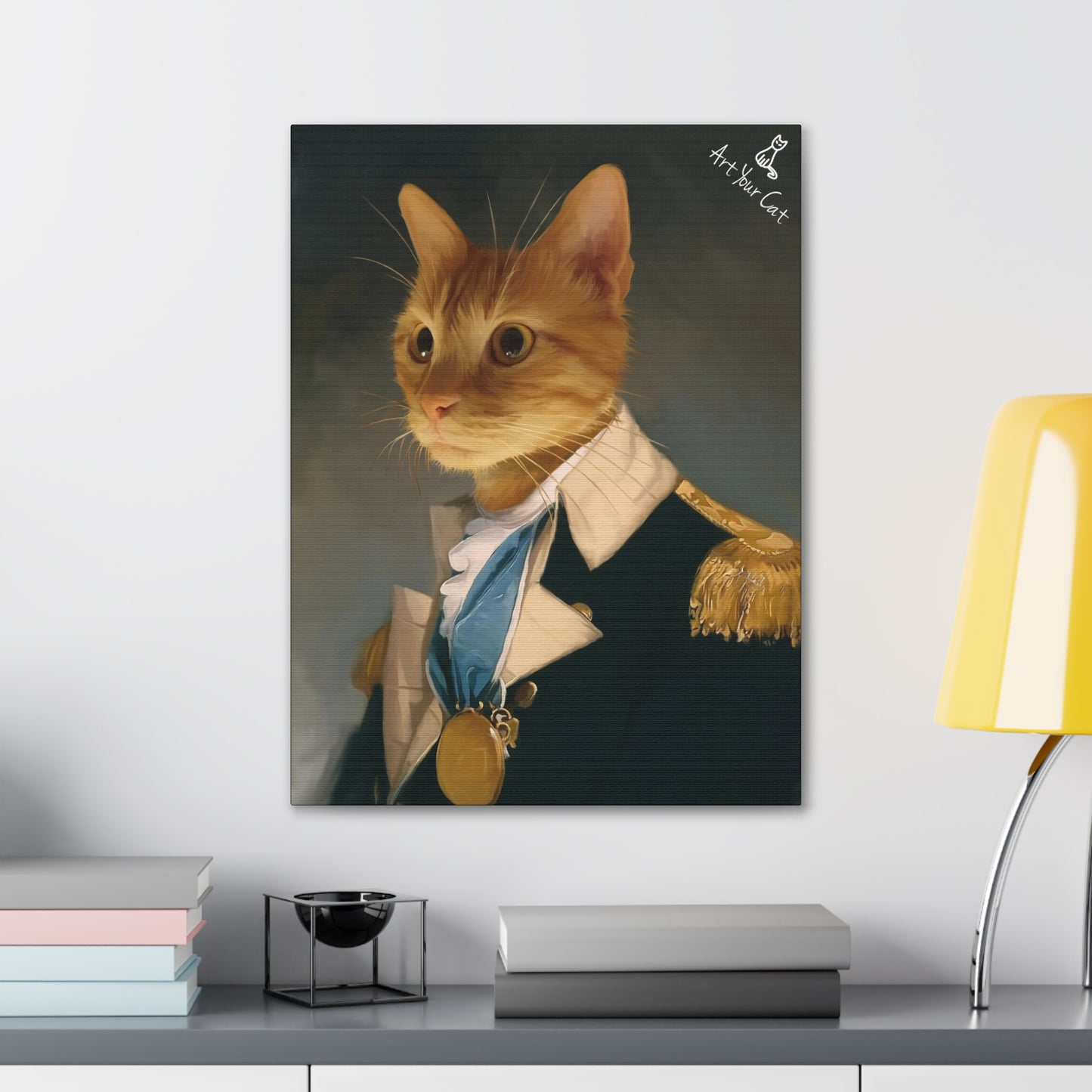 Personalized Feline General Portrait