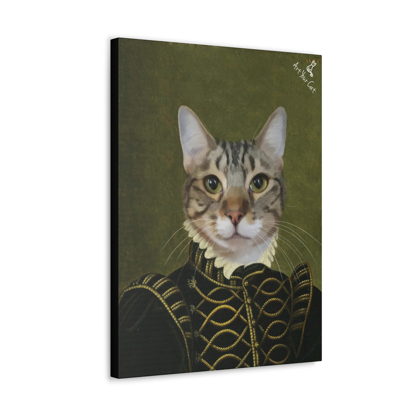 Personalized Noble Cat Artwork