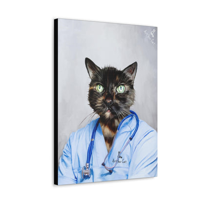 Personalized Pet Art Nurse Theme