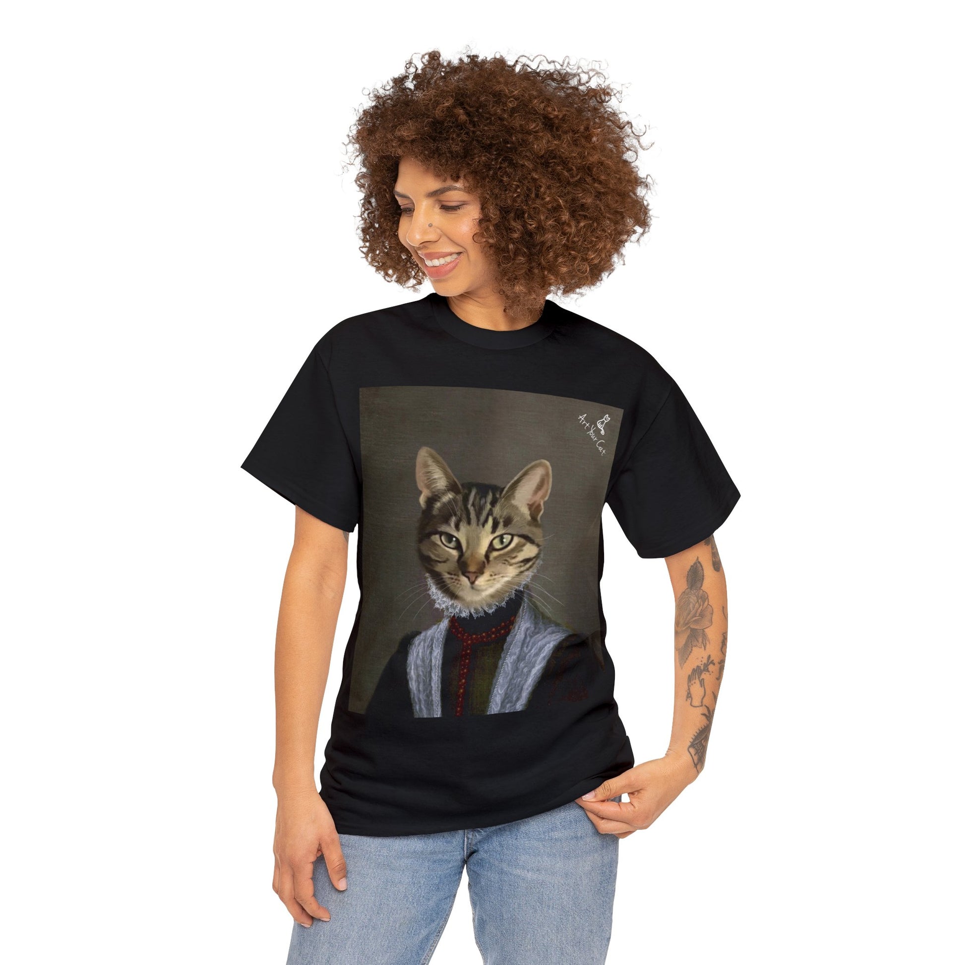 Personalized Royal Duchess pet portrait tee