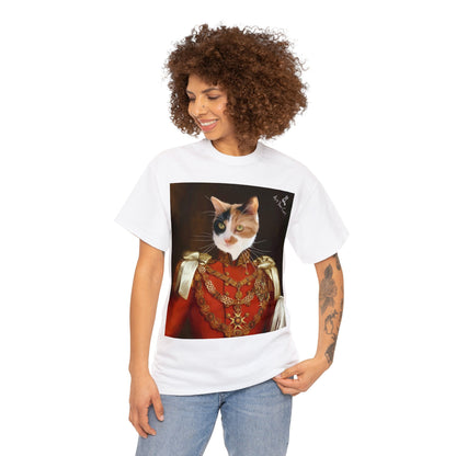 Personalized royal Cat King t-shirt