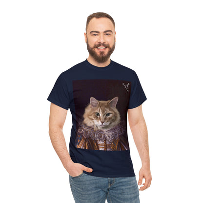 Regal matriarch pet portrait T-shirt