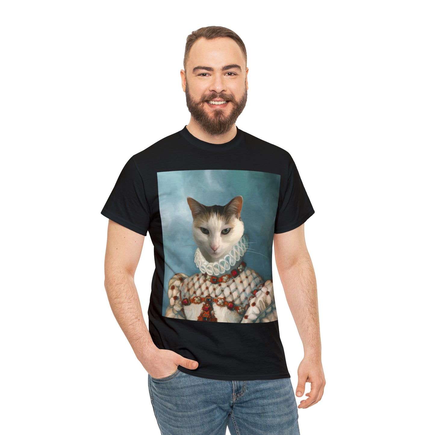 Royal Cat Portrait T-Shirt