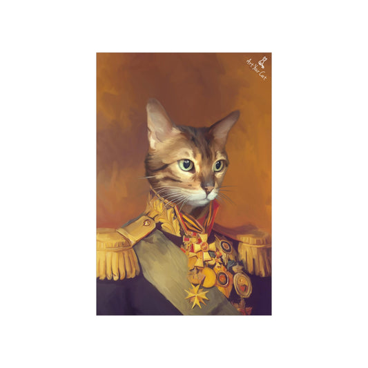 TheCaptain-CustomCatPoster-Front
