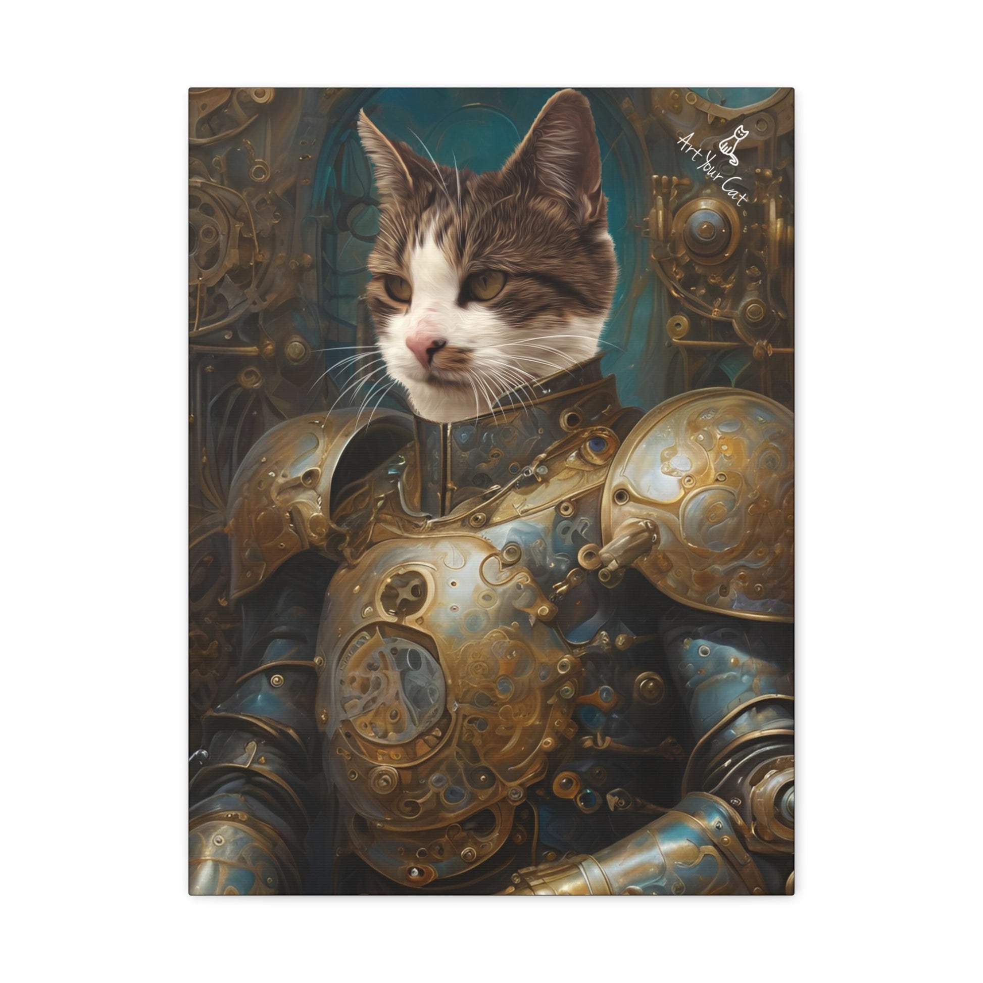 The_Male_Mech_Knight_Custom_Cat_Portrait_-_Front