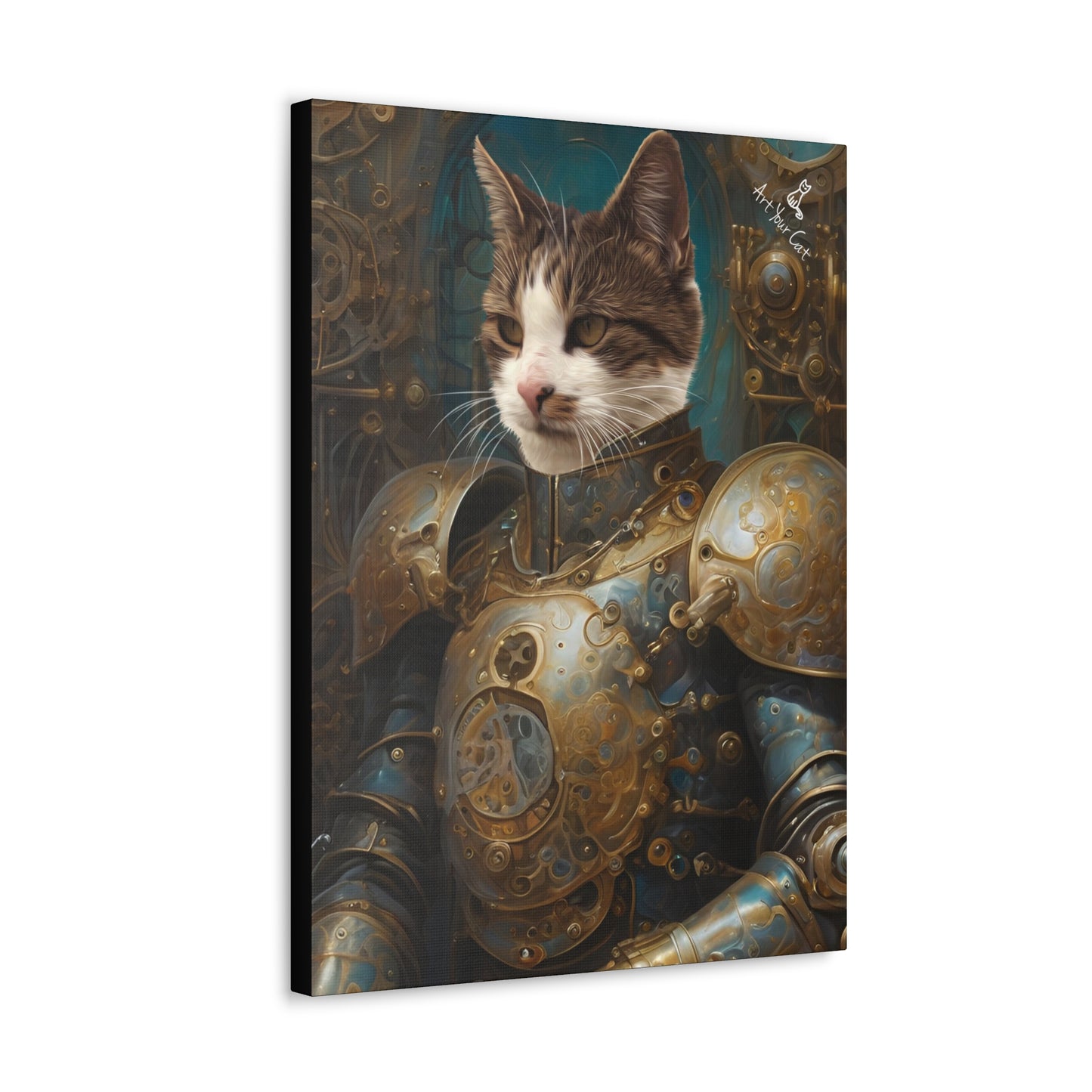 The_Male_Mech_Knight_Custom_Cat_Portrait_-_Side