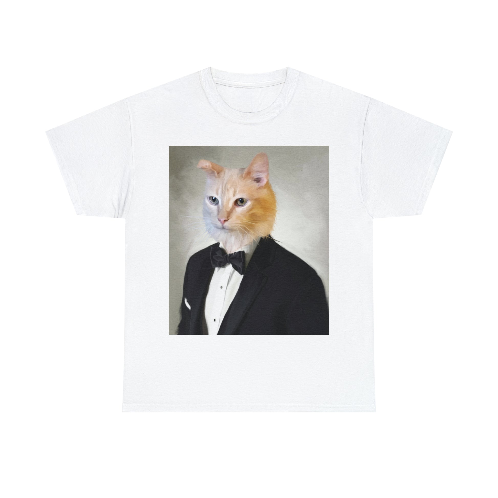 Unique Cat Tuxedo T-Shirt