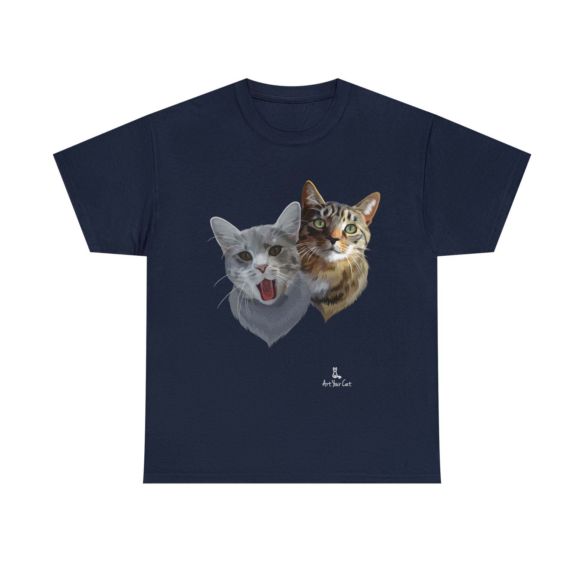 Funny Cat Faces Cat Icons Cat Face Pet Animals T-shirt
