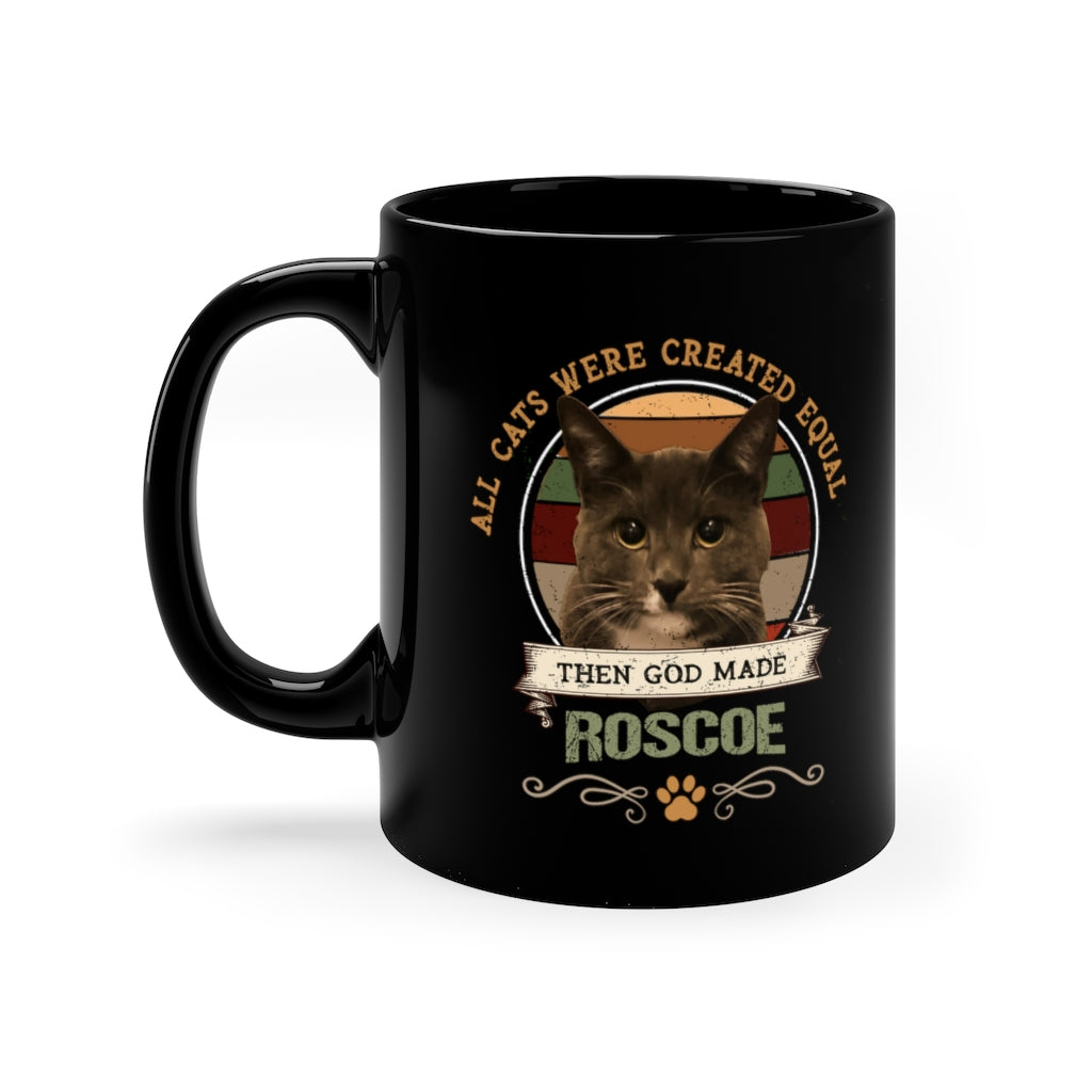 Artistic Cat Photo Mug for Unique Gifts
