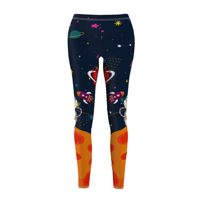 Cat-Themed Galaxy Leggings