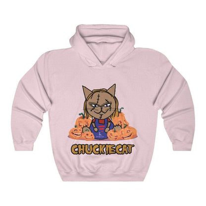 Chuckie Cat Hoodie showcasing playful charm