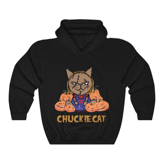 Chuckie Cat Hoodie with charismatic cat design