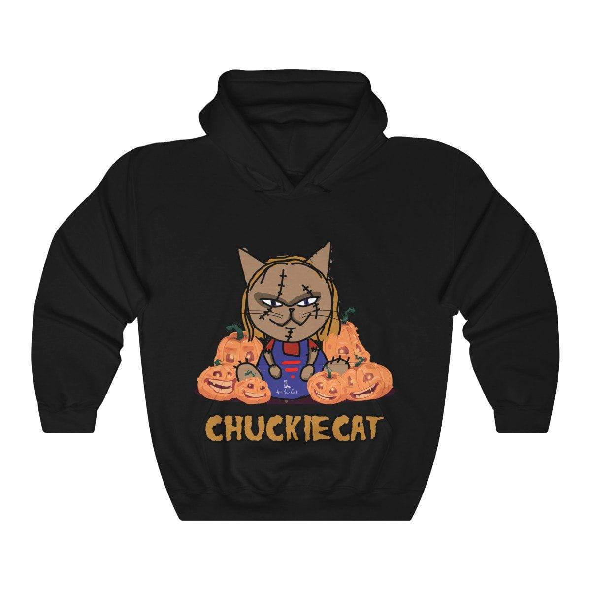 Chuckie Cat Hoodie with charismatic cat design