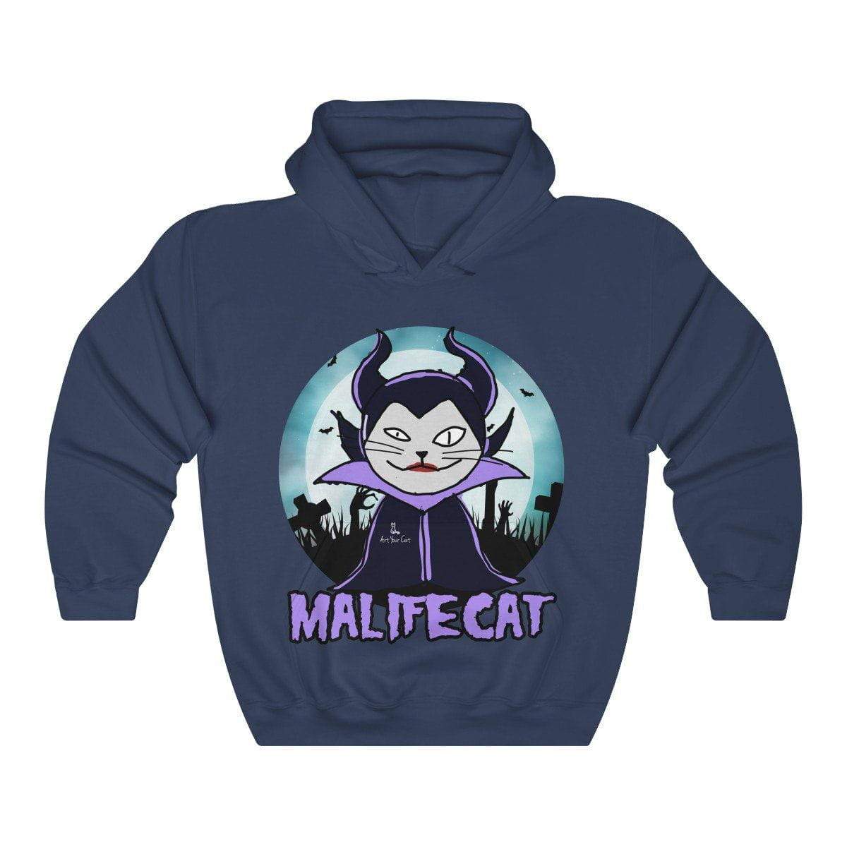 Classic fit Malifecat Hoodie in cotton-polyester blend