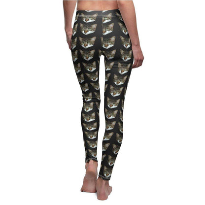 Comfortable and Durable Cat-Themed Leggings