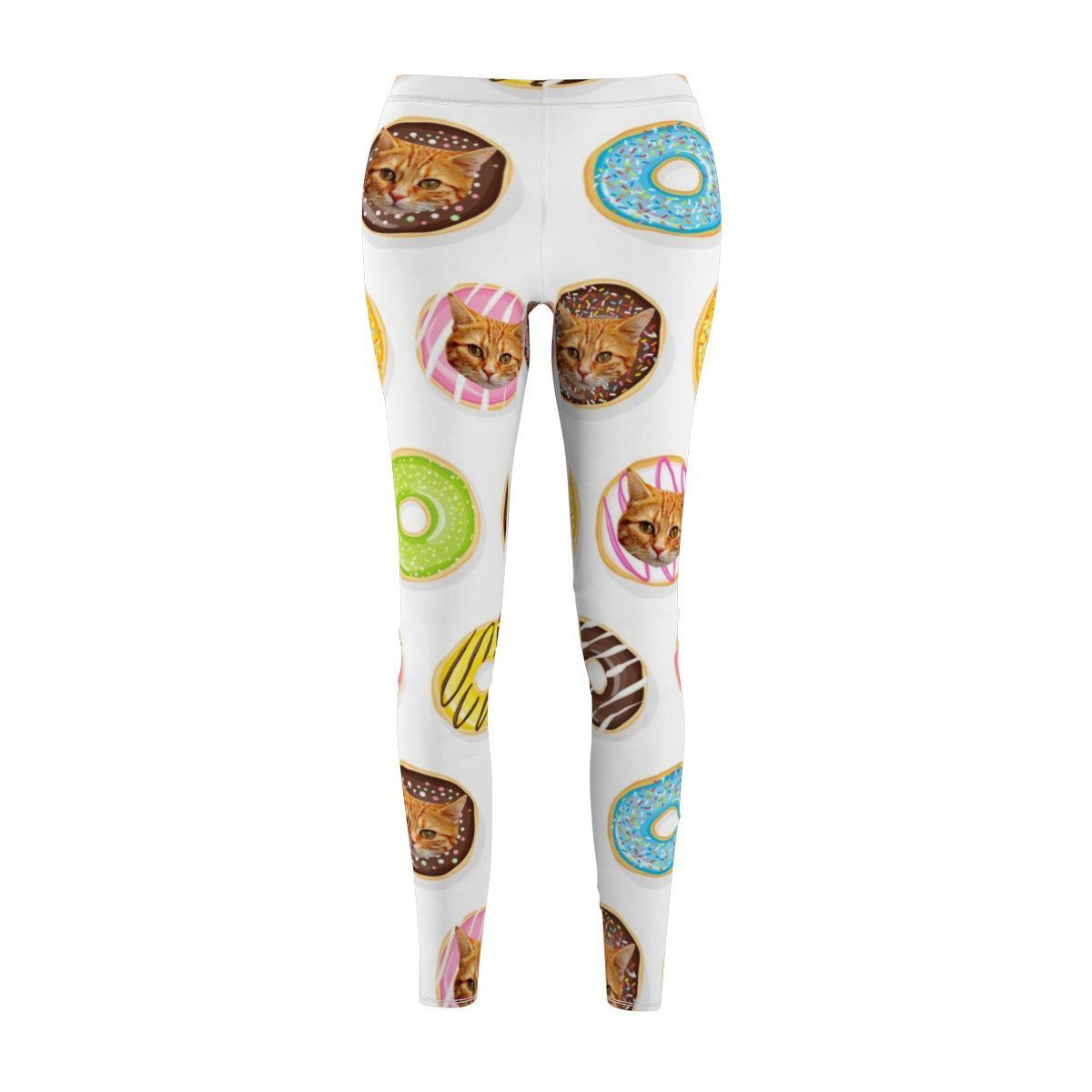 Comfortable skinny fit cat leggings